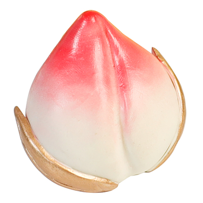 烘焙寿宴中式风金色插牌蛋糕装饰