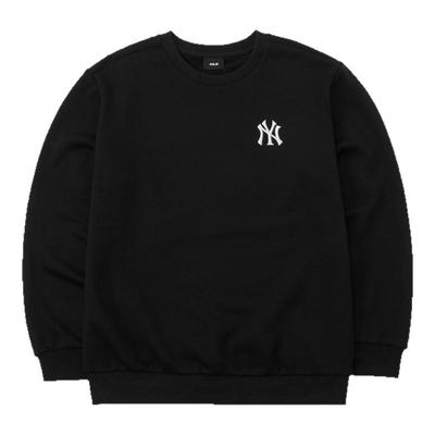 MLB卫衣 男童女童上衣 2025冬季新款运动服休闲卫衣加绒套头衫