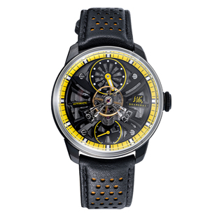 【清仓价最后一只】上海手表男中置摆轮镂空全自动夜光机械表922