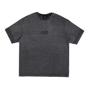 defans 25ss KITH KSUBI Tate联名BOX LOGO重水洗做旧男女短袖T恤