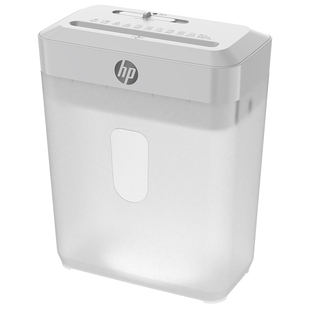 惠普(HP)碎纸机办公室专用全自动家用小型电动大功率商用桌面迷你粉碎机纸张文件4级保密碾碎机碎纸