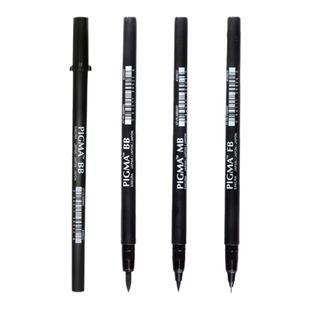 包邮日本樱花Sakura软头书法秀丽笔大中小楷毛笔签到签名笔软笔练字漫画笔美工笔抄经笔漫画手绘书法艺术字