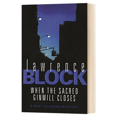 小说 When The Sacred Ginmill Closes 酒店关门之后 豆瓣推荐 Lawrence Block