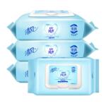 清风湿巾事后纯水湿纸巾成人婴儿可用私处女性家用实惠大包装房事