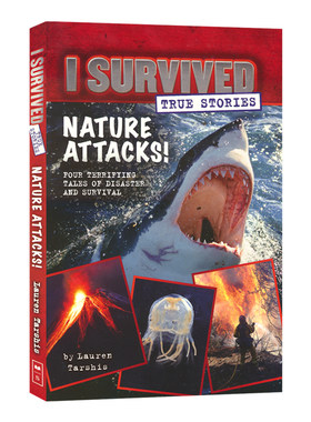 I Survived Nature Attacks 幸存者系列 我从自然灾难中生还 章节小说 英文课外读物 拓展阅读 自然现象解读 英文原版进口书