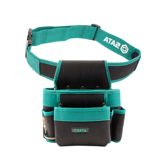 Sata世达腰包工具包多功能防水腰挂维修挂包水电工随身袋收纳小号