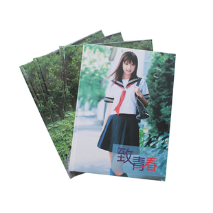 印客帝国对裱精装麻布封面特种纸纪念册定制相册书印刷艺术写真