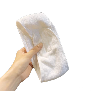 美容发带女秋冬月子产后纯棉头巾女2023新款头戴洗脸束发带魔术贴