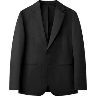 HLA/海澜之家轻商务时尚系列西服外套26春秋新款平驳领通勤单西男
