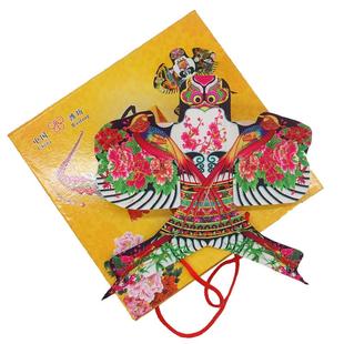 儿童手工DIY年画传统杨家埠木板年画非遗怀旧年画娃娃涂鸦线稿