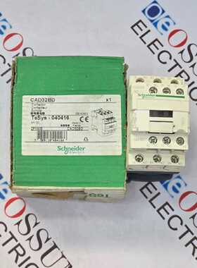 SCHNEIDER电动CAD32BD接触器24VDC