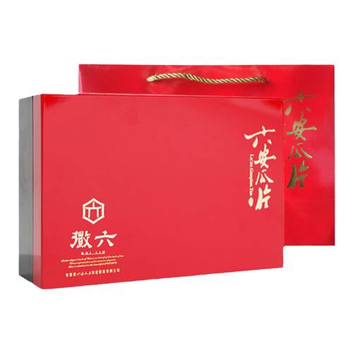 2026新茶上市徽六精品六安瓜片绿茶茶叶天五75g*2礼盒赠包装礼袋