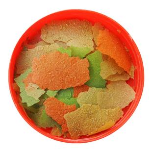 百分百片状小热带鱼鱼食燕鱼鱼食鱼饲料观赏鱼鱼粮孔雀鱼鱼饲料