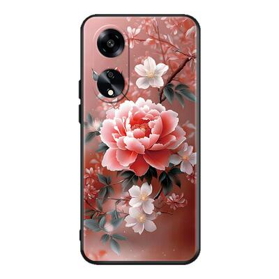 luckrider适用于oppoa1活力版手机壳欧珀a1活力版春日a58女神a58x防摔PHJ110花卉0ppoa1活力版软胶a1x保护套a