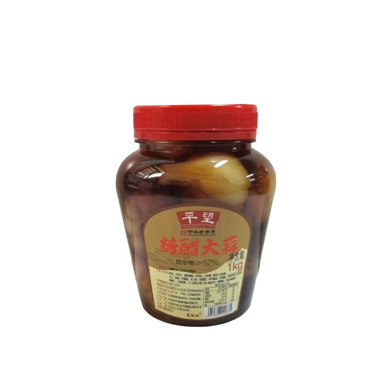 中华老字号平望什锦菜1kg桶装糖醋大蒜小青瓜下饭菜腌菜酱菜咸菜