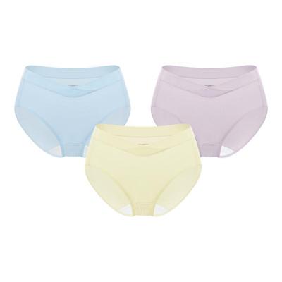 全棉时代孕妇低腰内裤纱布抗菌