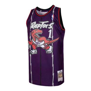 猛龙队麦迪98-99赛季NBA官方MN复刻主场1号球衣SW球迷版