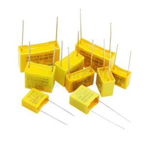 X2安规校正电容 0.1UF 104K 275VAC 100nF 脚距P7.5mm P10 P15mm