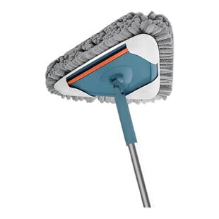 三角拖把多功能加大拖头延长伸缩杆擦玻璃墙面天花板拖布擦车拖地