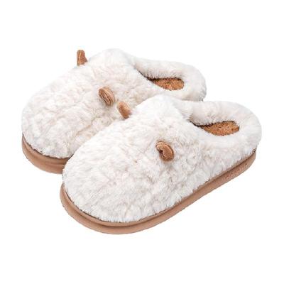 利达妮两双装情侣一对秋冬棉拖鞋