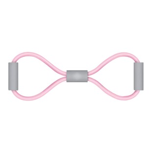 8字拉力器八字瑜伽弹力带开背扩胸练背拉力绳肩颈拉伸健身器材