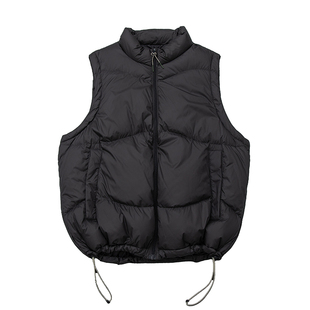 STABLE CIRCLE 24FW“泡芙”轻便可收纳羽绒马甲90白鸭绒冬季外套