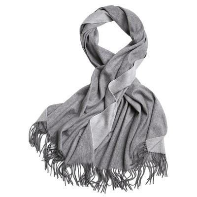 APCSHOP双面加厚山羊绒披肩围巾