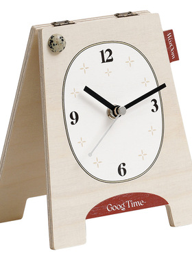 ins风时钟创意摆件静音座钟