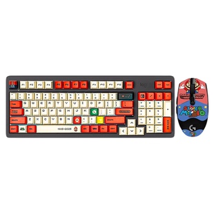 罗技K868无线三模机械键盘热插拔客制化G304高达鼠标游戏电竞套装