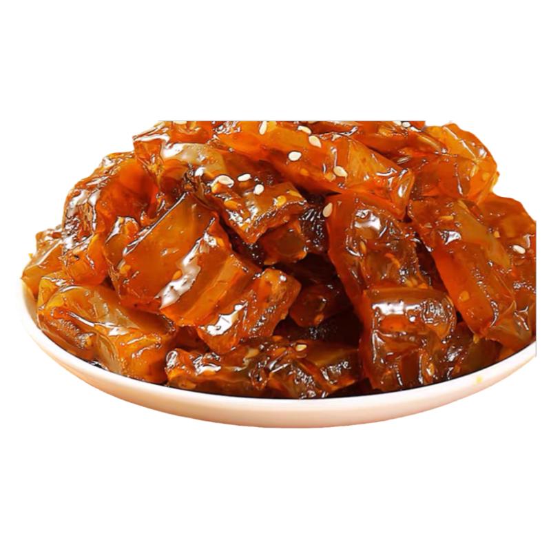 内蒙古网红香辣烧烤牛筋独立包装即食麻辣味营养小零食休闲食品