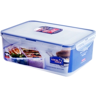 正品乐扣乐扣大容量饭盒保鲜盒冰箱收纳盒密封饭盒 800ml-2.6L