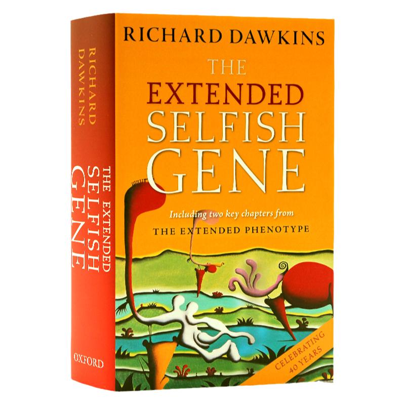 自私的基因 The Extended Selfish Gene 英文原版小说 Richard Dawkins 理查德 道金斯 少儿童课外兴趣科普阅读物本 精装收藏版