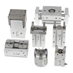 气动手指气缸MHZL2夹具平行夹爪气爪MHZ2-10D/16D/20D/25D/32D/40