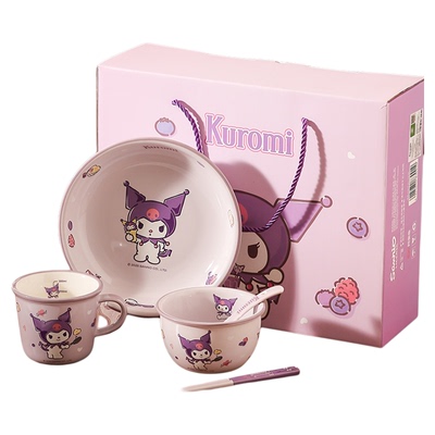 三丽鸥餐具套装礼盒女生儿童礼物