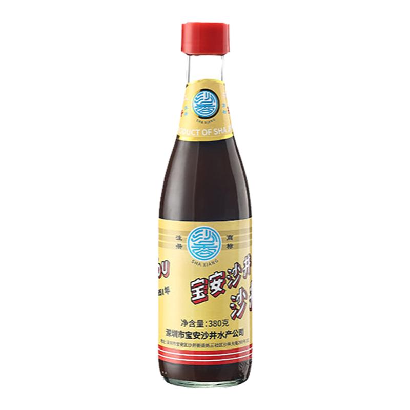80%蚝汁经典沙香黄标蚝油 源自千年蚝乡380克 原汁熬煮 口味鲜美