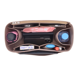 适用muji无印良品A4内胆包托特包收纳包整理包中包黄麻袋内衬袋撑