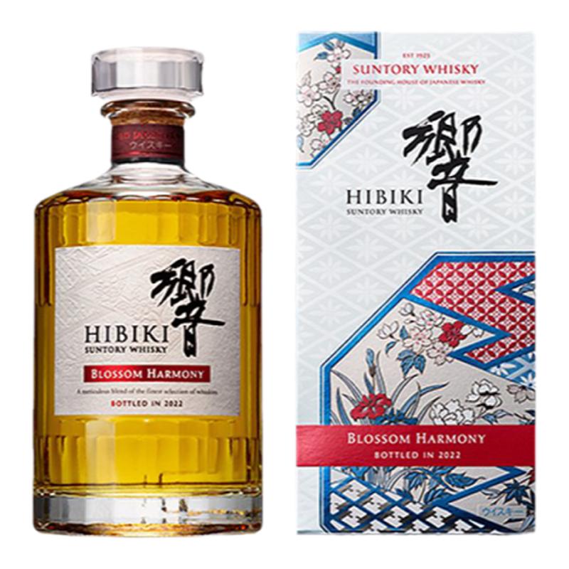日本直邮Suntory三得利响和风醇韵酒2022樱花款浓郁醇厚口感700ml