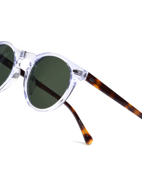 玳瑁墨镜板材透明太阳镜偏光复古