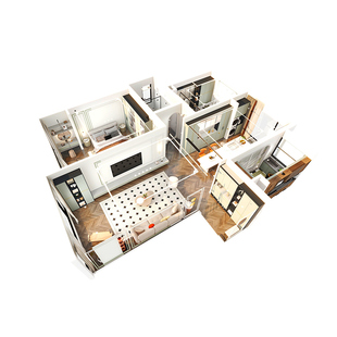 全友全屋定制整体柜子法式环保板材鞋柜餐边柜一体榻榻米家具定做