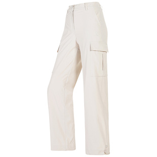 骆驼工装裤男女款秋冬季时尚户外运动裤防泼加绒登山防风冲锋长裤