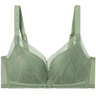 安莉芳收副乳性感蕾丝无钢圈文胸