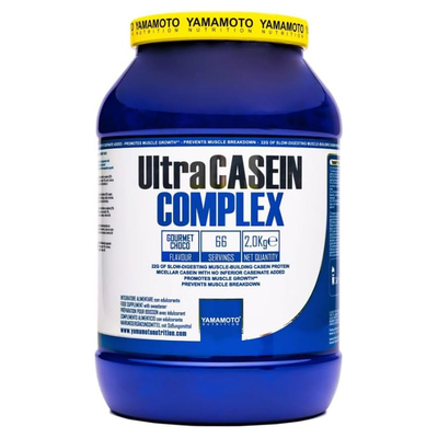 YAMAMOTO浓缩胶束酪蛋白粉健身增肌睡眠夜间缓慢释放蛋白营养2KG