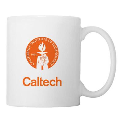 caltech杯子加州马克杯水杯陶瓷
