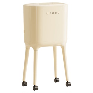 高脚长腿垃圾桶厨房免弯腰卫生桶加高家用轻奢新款客厅移动垃圾篓