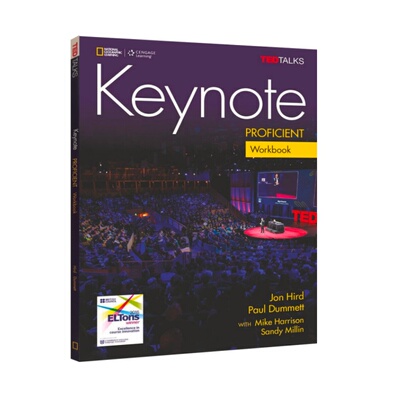 美国国家地理  American Keynote C2 Proficient Level Workbook with Audio CD   练习册 9781305578357