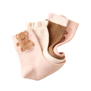 女童袜子冬季保暖羊毛袜儿童秋冬加厚无骨高筒棉袜女孩宝宝羊毛袜