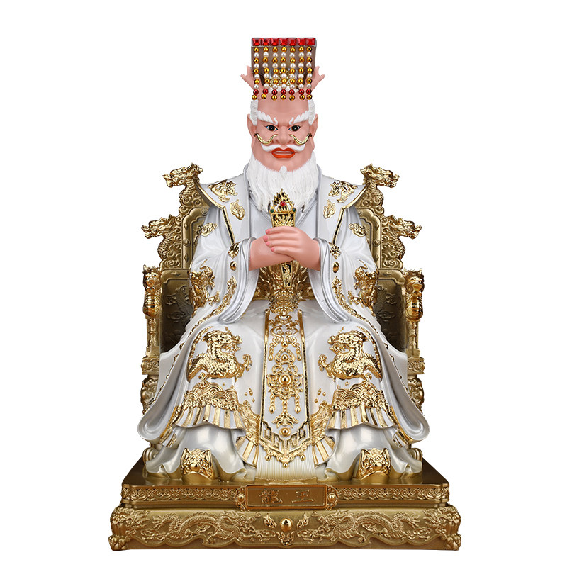 五海龙王神像中东南西北海龙王树脂像体真身龙王爷树脂供奉摆件