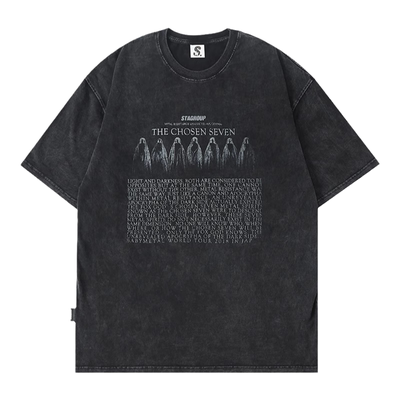 STA2023天选七短袖T恤水洗重磅