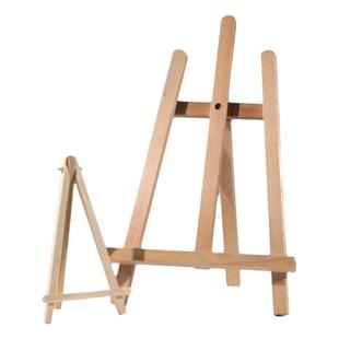 回忆画架支架式可折叠桌面迷你小画架台式展示架木制支架三角架画板幼儿园美术作品架子美术生专用中型画架子