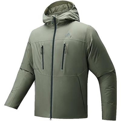 安踏防风保暖羽绒服连帽冲锋衣